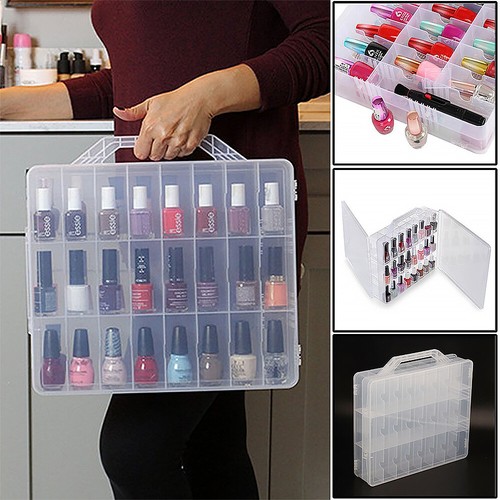 Clear nail polish container - clear,