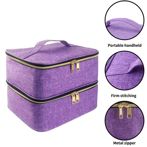 Portable nail polish organizer - portable,