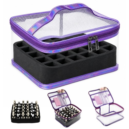 Clear nail polish organiser - clear,