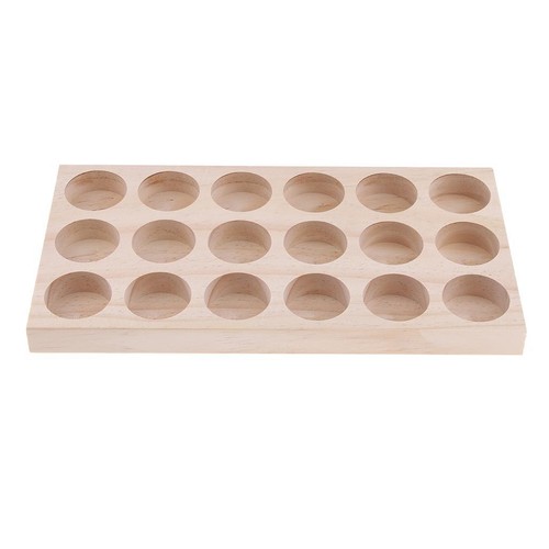 Shelf wooden nail polish case - shelf,