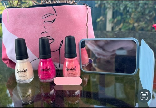 Spoiled pink nail - pink, polish