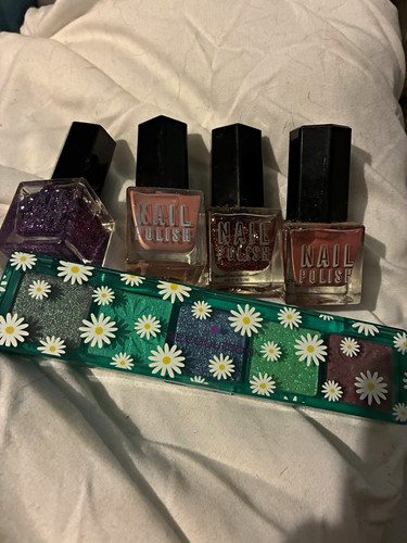 Nail polish set bottles - polish,