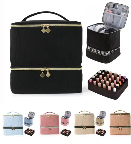 Double layer nail polish - double,