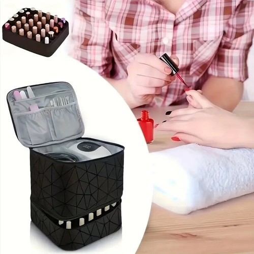 Nail polish storage makeup - polish, bag